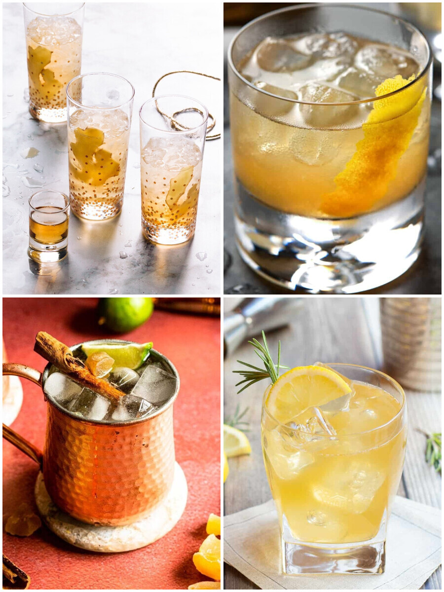 20 Ginger Syrup Bourbon Cocktails to Spice Up Your Night!