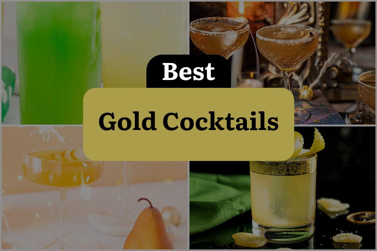 10 Best Gold Cocktails