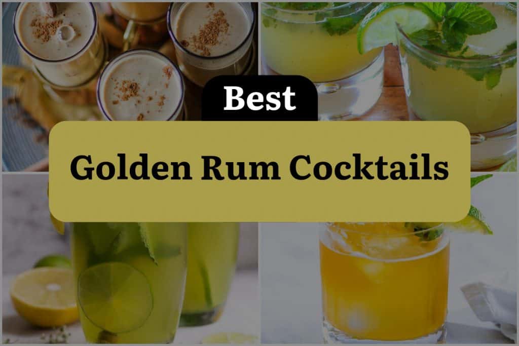 11 Golden Rum Cocktails to Sip and Savor Like a Pirate King