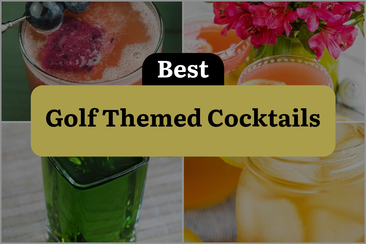 7 Best Golf Themed Cocktails