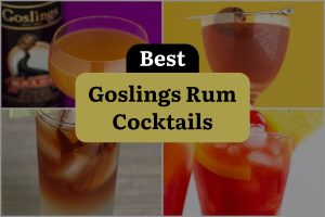 8 Best Goslings Rum Cocktails