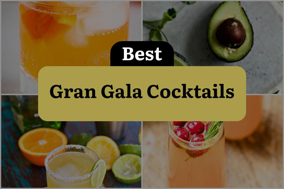 4 Best Gran Gala Cocktails