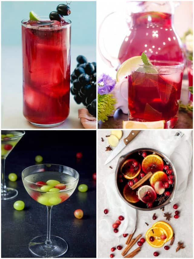 14 Grape Juice Cocktails That Will Glam Up Your Next Party!