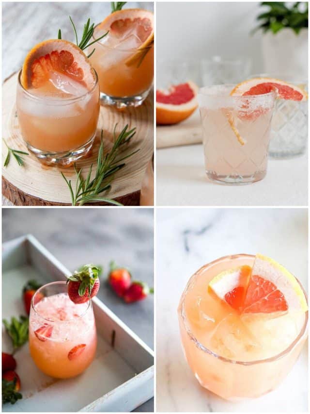 26 Grapefruit Juice Cocktails That Will Shake Up Your World!