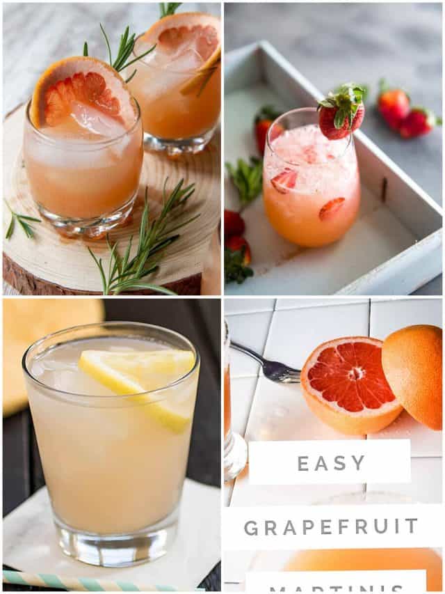 26 Grapefruit Vodka Cocktails That Pack A Citrus Punch!