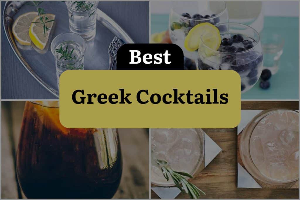 10 Greek Cocktails That Will Make You Say 'Opa!' DineWithDrinks
