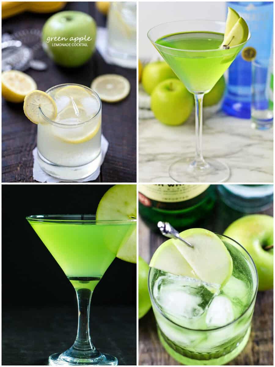 10 Green Apple Vodka Cocktails That Will Blow Your Mind!