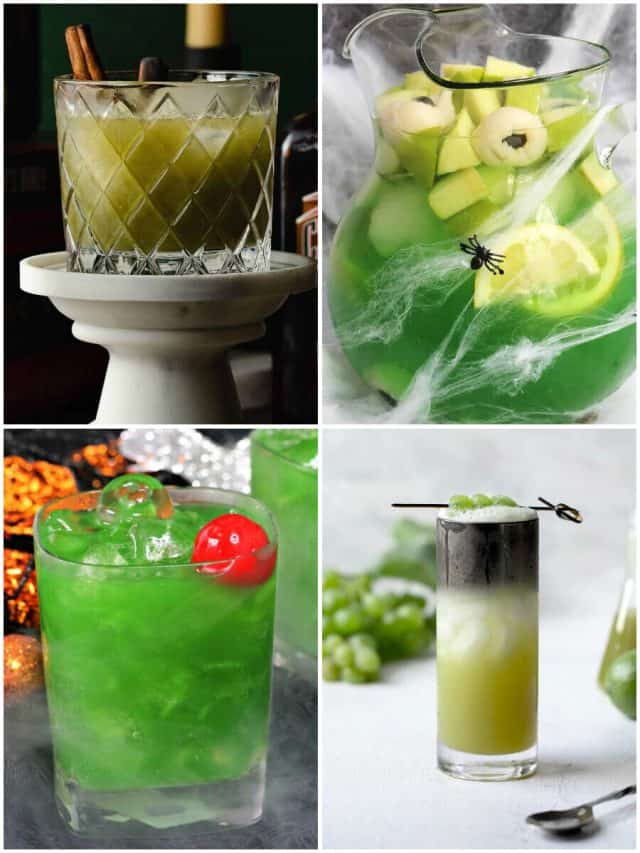 23 Green Halloween Cocktails To Spook Up Your Party Pit