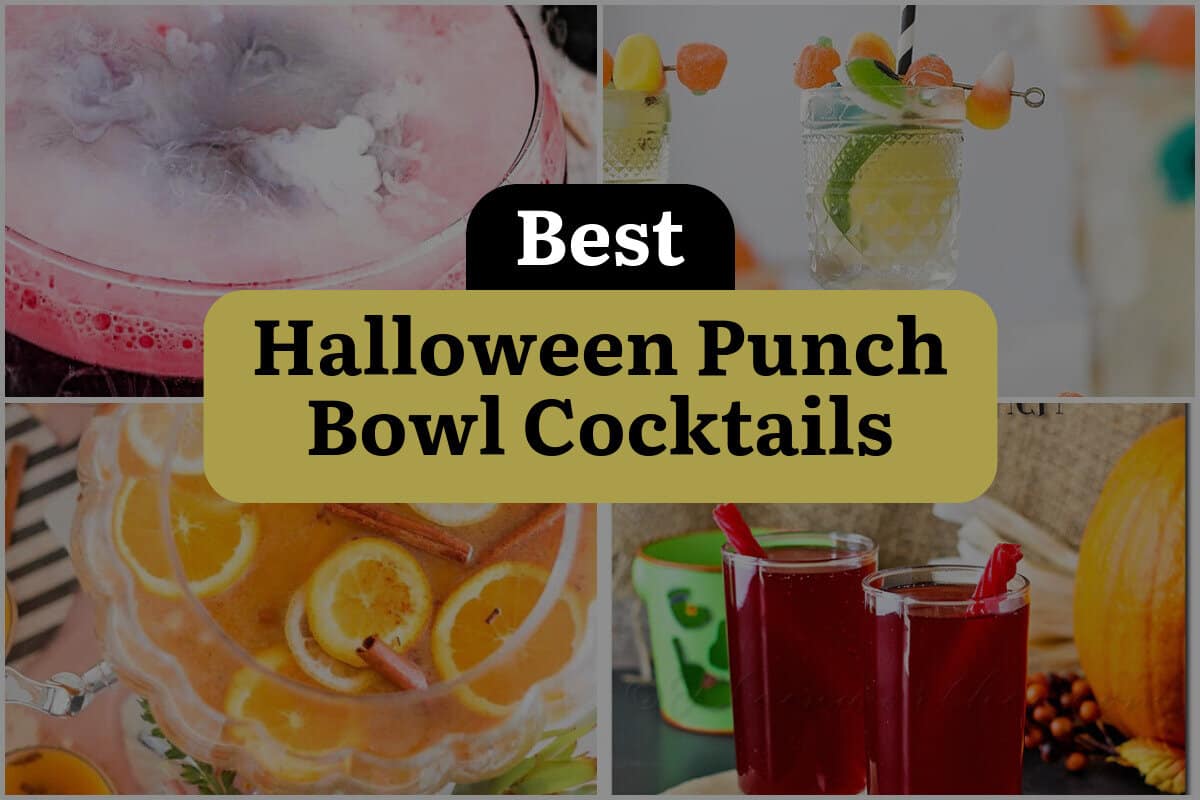 16 Best Halloween Punch Bowl Cocktails