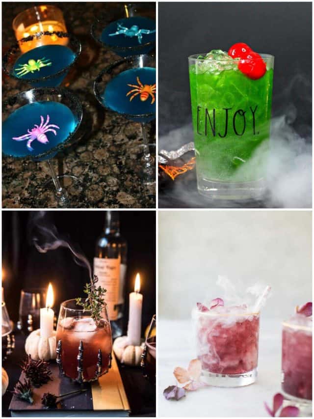 14 Halloween Wedding Cocktails That Are To Die For!