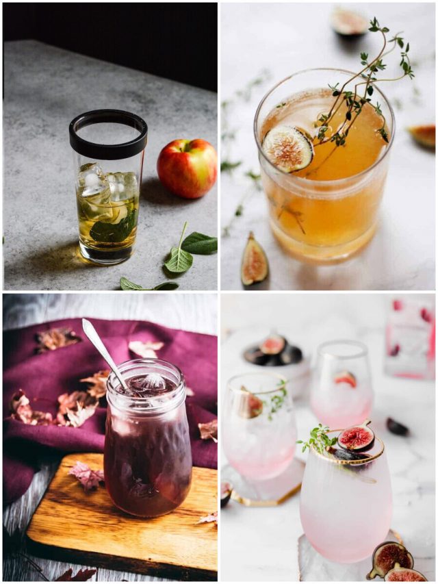 14 Healthy Fall Cocktails To Spice Up Your Seasonal Sipping!