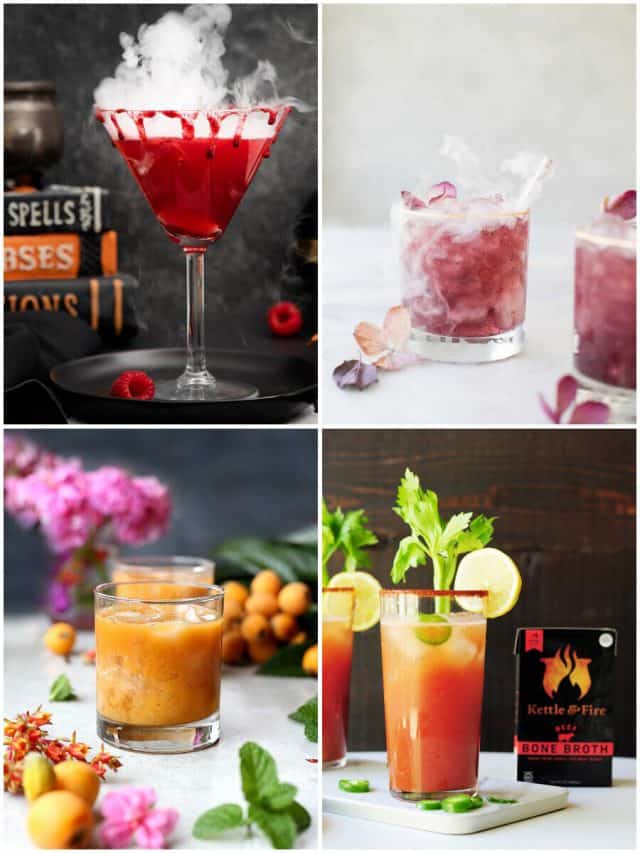 4 Healthy Halloween Cocktails That Will Haunt Your Taste Buds!