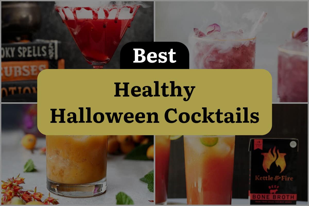 4 Best Healthy Halloween Cocktails