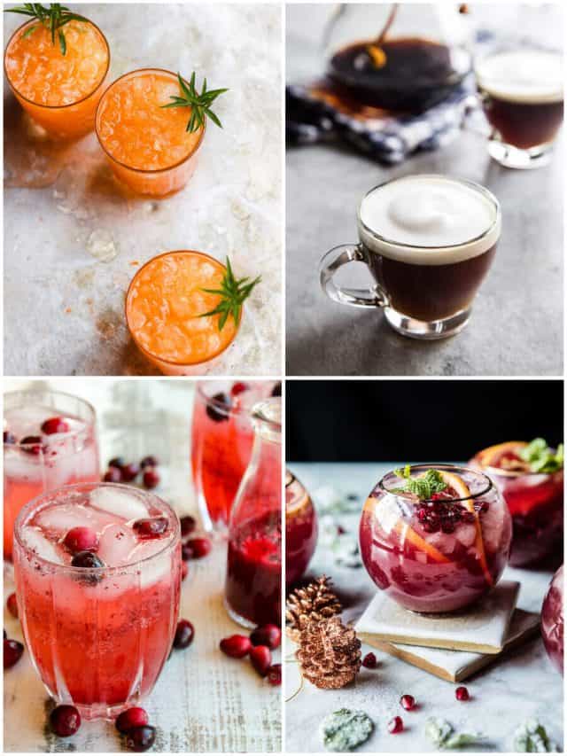 26 Healthy Thanksgiving Cocktails To Spice Up Your Holiday!