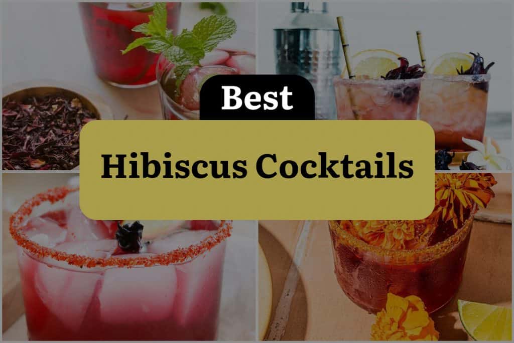 29 Hibiscus Cocktails to Sip on and Melt your Heart Away! DineWithDrinks