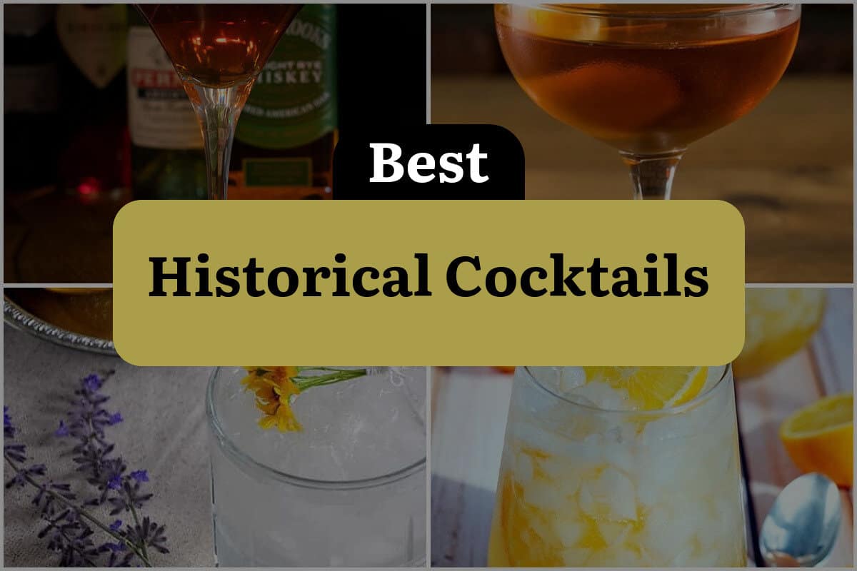 9 Best Historical Cocktails