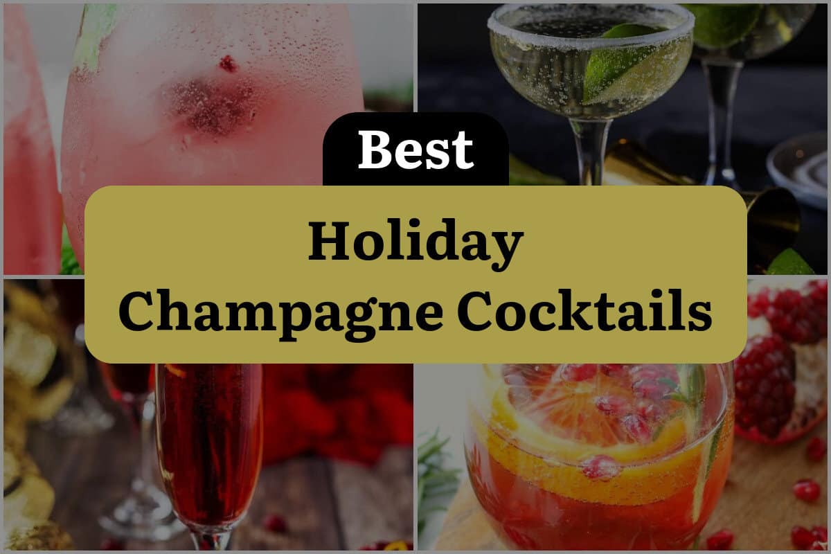 33 Best Holiday Champagne Cocktails