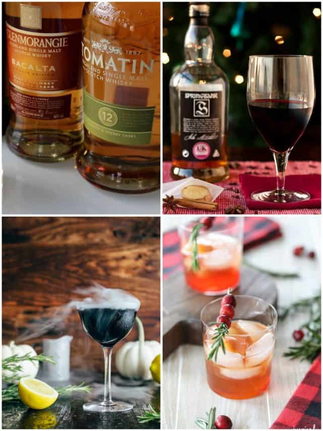 5 Holiday Scotch Cocktails To Warm Your (Peppermint) Spirits!