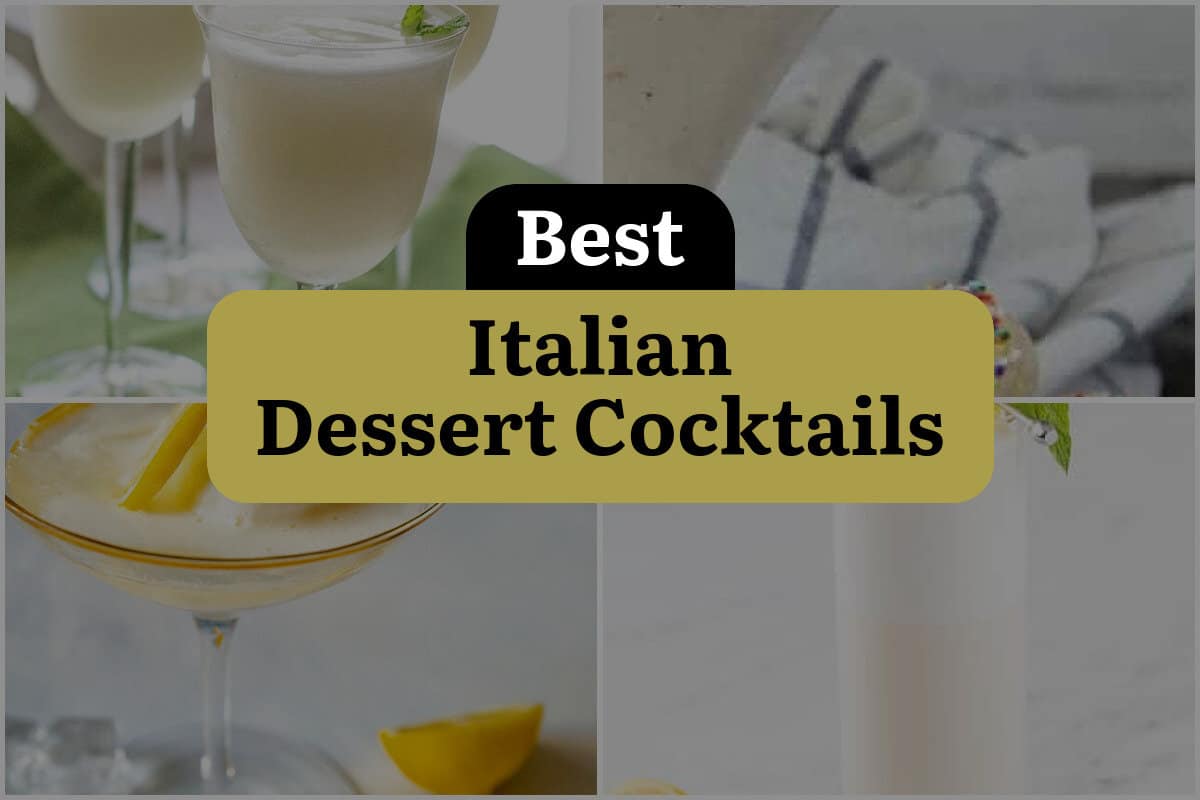 11 Best Italian Dessert Cocktails