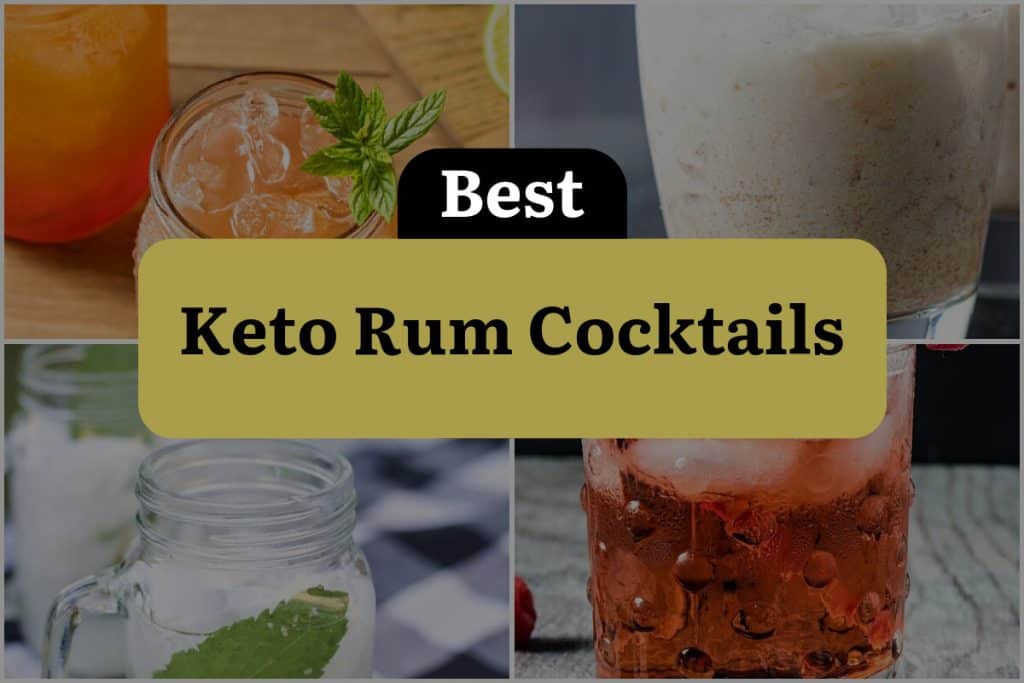 19 Keto Rum Cocktails to Keep the Party Going! DineWithDrinks