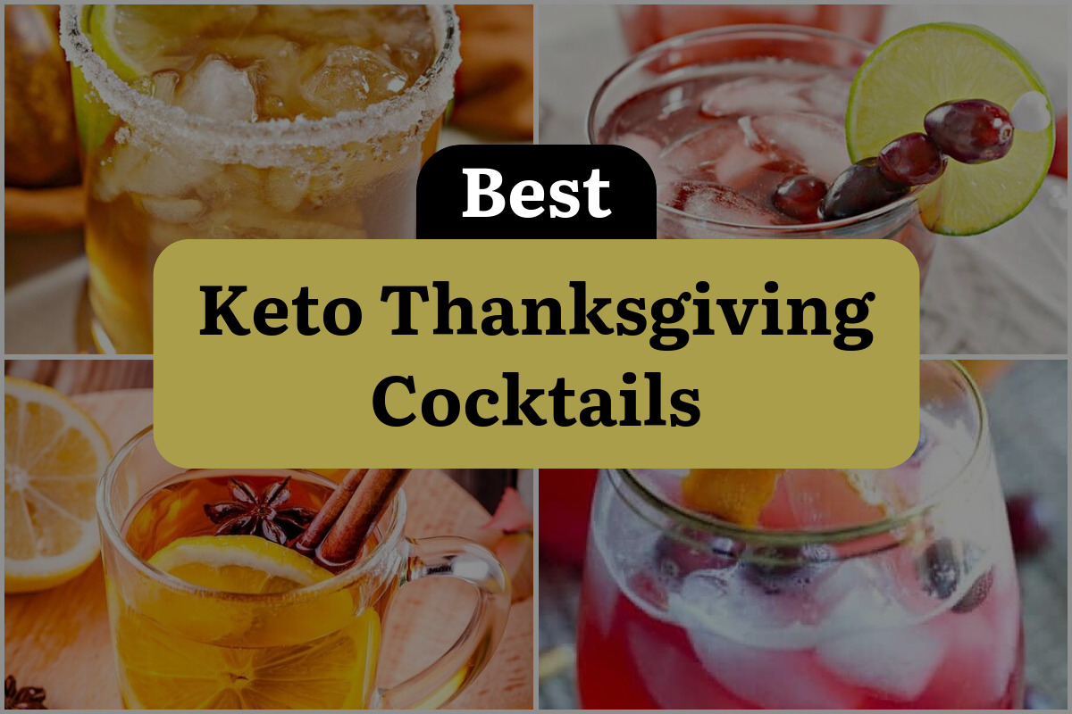 18 Best Keto Thanksgiving Cocktails