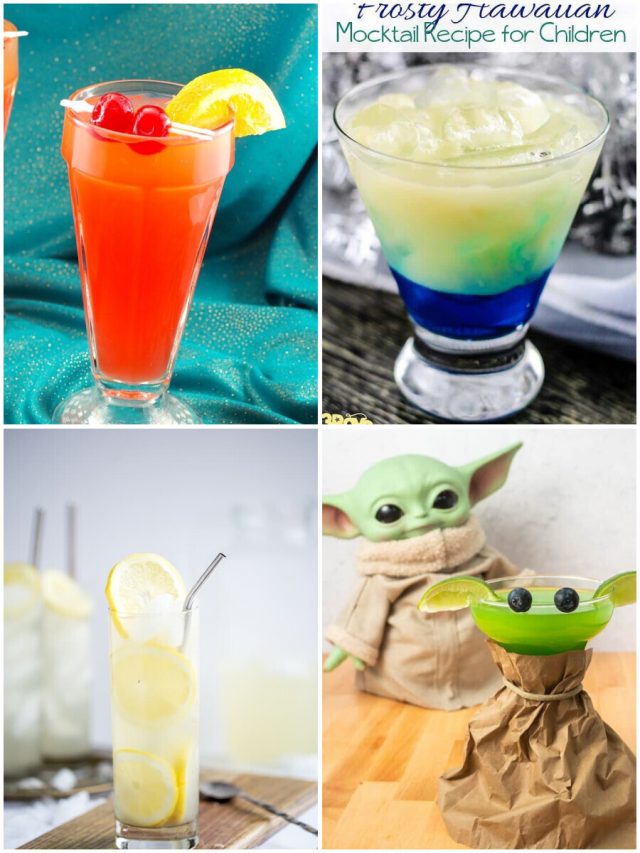 26 Kids Cocktails That Will Make Them Feel All Grown Up!