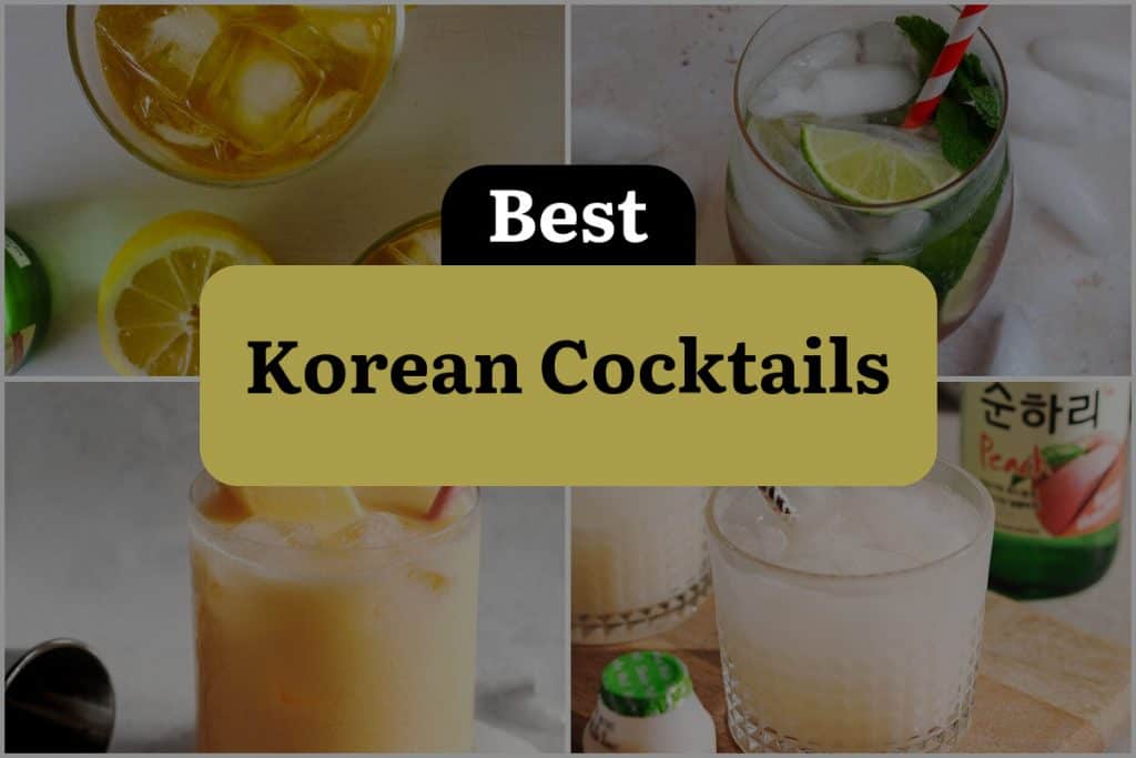6 Korean Cocktails to Spice up your Night! DineWithDrinks