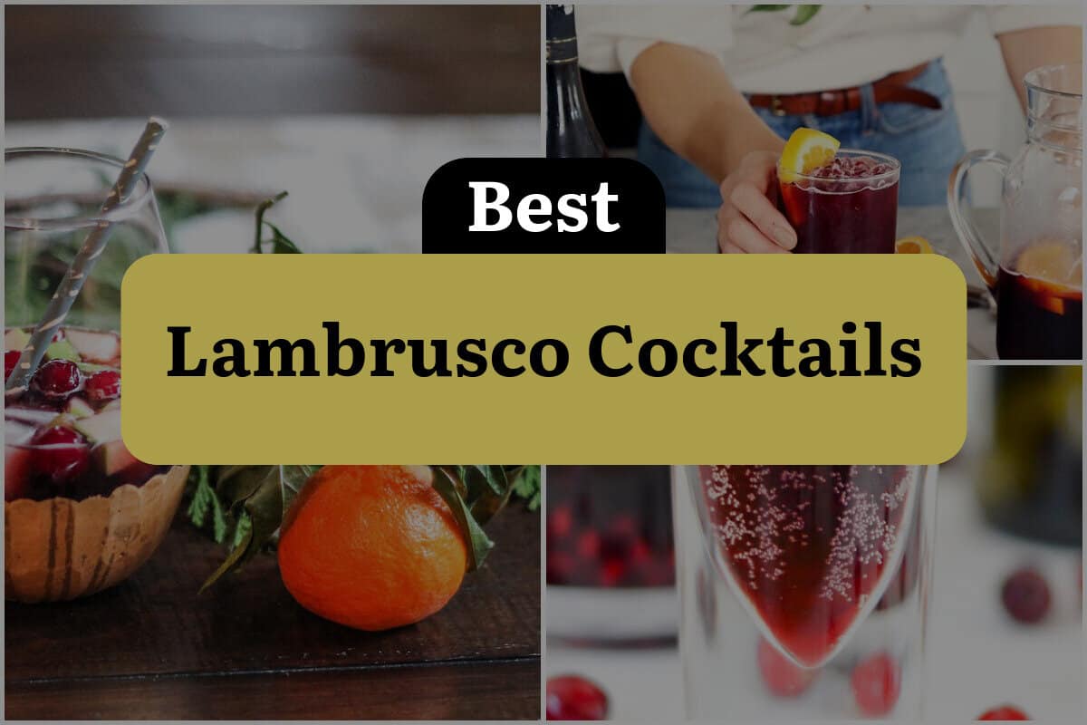 3 Best Lambrusco Cocktails