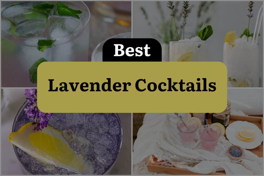 34 Lavender Cocktails to Sip in Style All Year Long DineWithDrinks