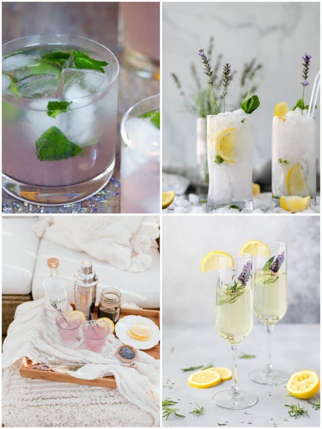 26 Lavender Cocktails To Sip In Style All Year Long