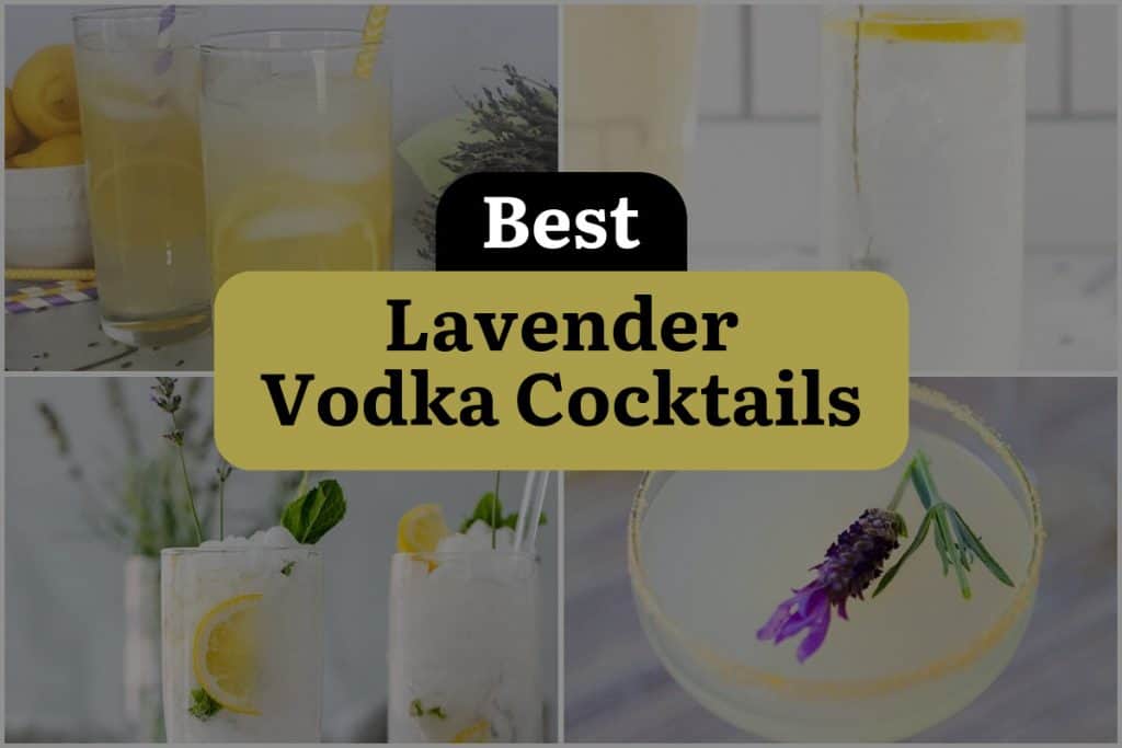 19 Lavender Vodka Cocktails to Sip on for a Relaxing Night In