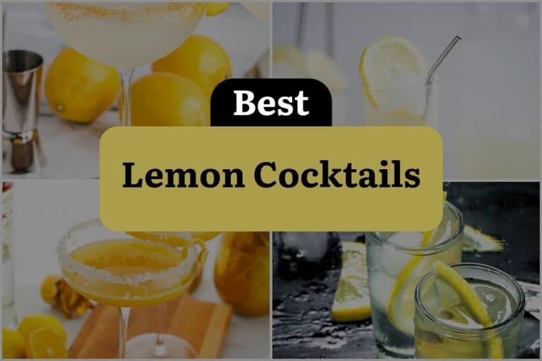 35 Lemon Cocktails to Sip and Savor All Year Long! | DineWithDrinks