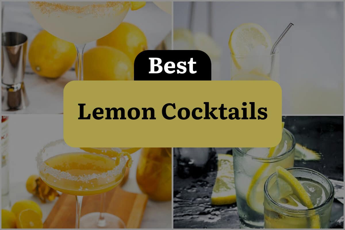 35 Best Lemon Cocktails