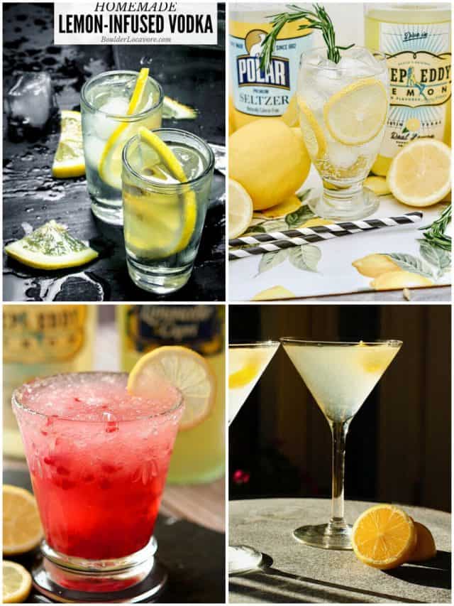 26 Lemon Vodka Cocktails To Zest Up Your Next Party!