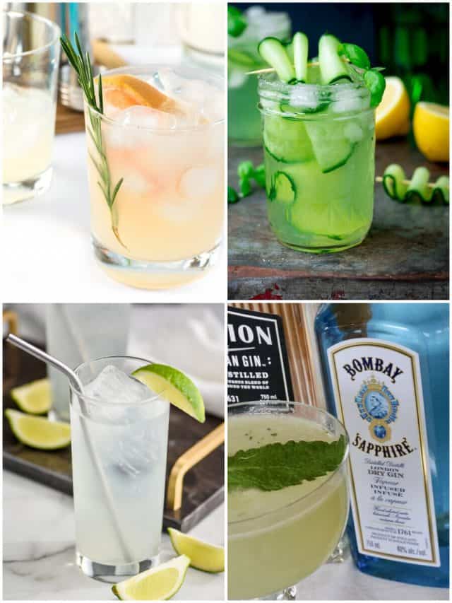 26 Light Gin Cocktails To Lift Your Nights!