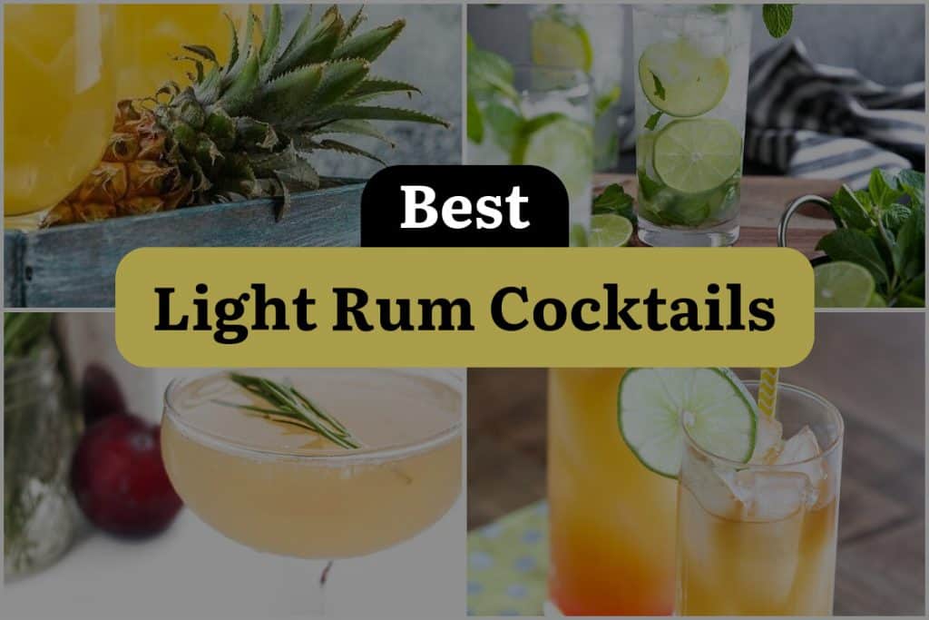 19 Light Rum Cocktails to Sip and Savor All Summer Long! DineWithDrinks