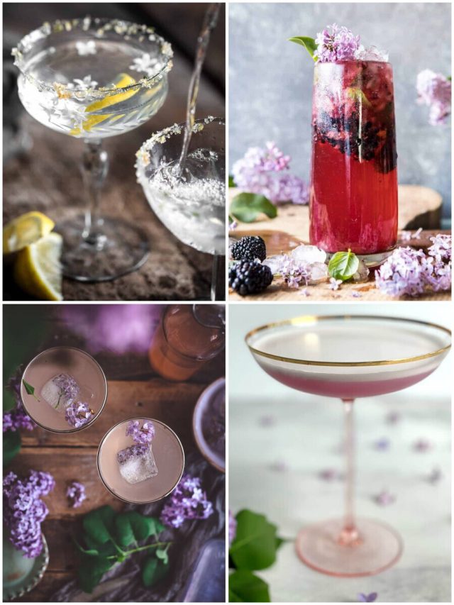 15 Lilac Cocktails You Must Sip Before Spring Ends!