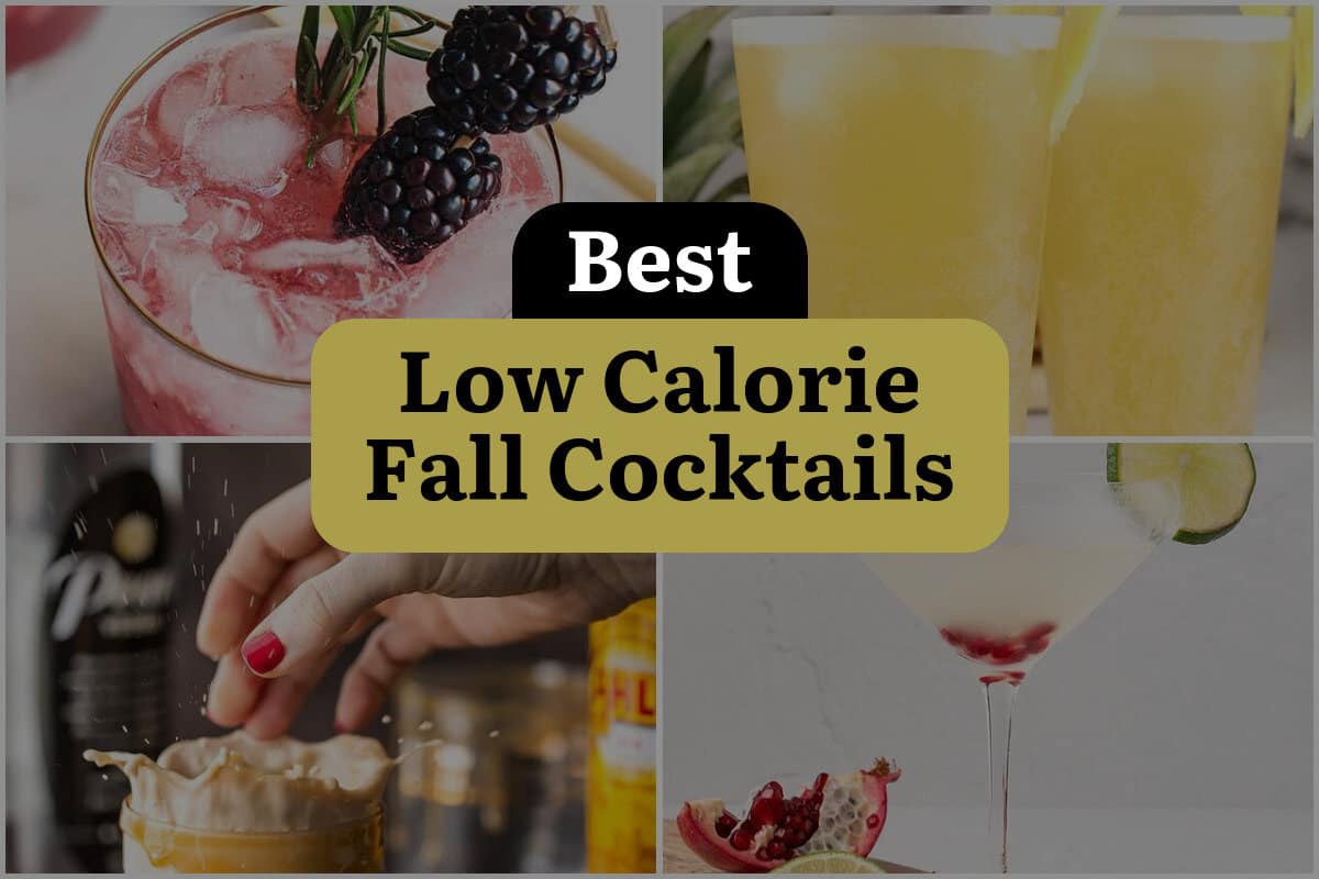 5 Best Low Calorie Fall Cocktails