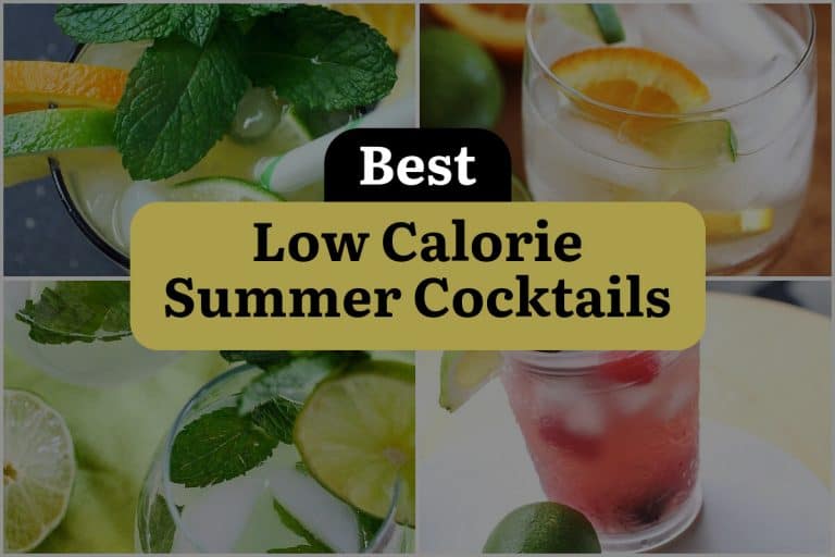 21 Low Calorie Summer Cocktails for Sipping without the Guilt