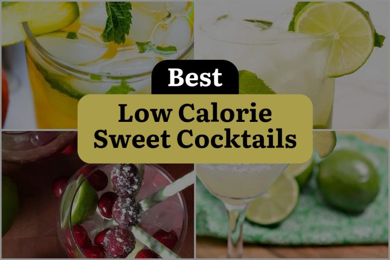 20 Low Calorie Sweet Cocktails That Won't Ruin Your Diet! DineWithDrinks