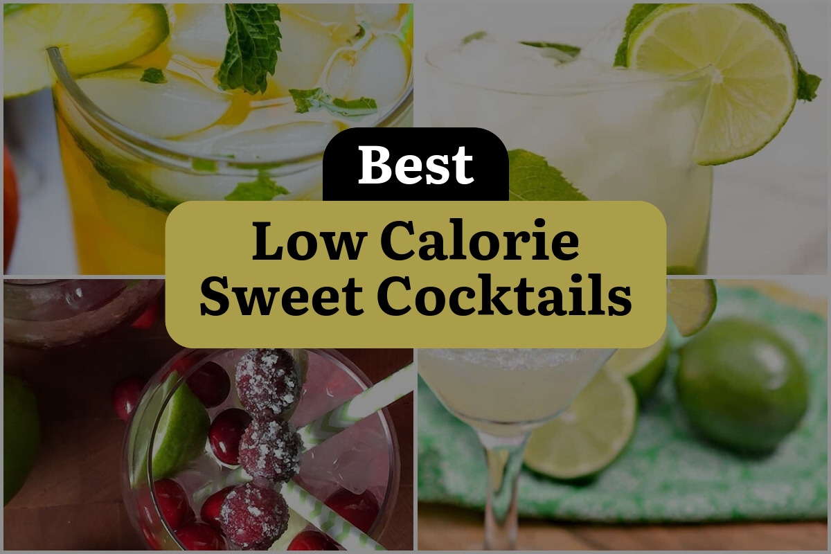 20 Best Low Calorie Sweet Cocktails