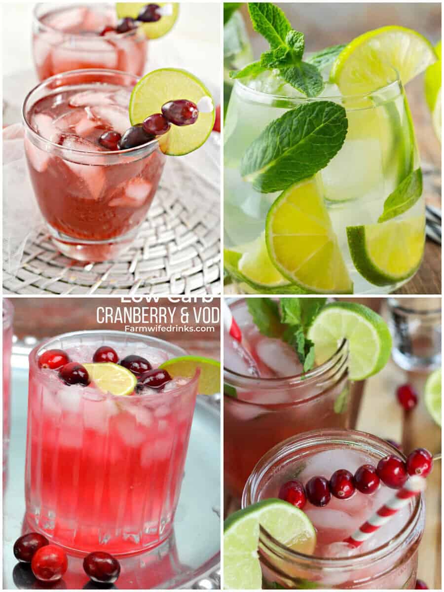 18 Low Carb Christmas Cocktails that will jingle your bells!
