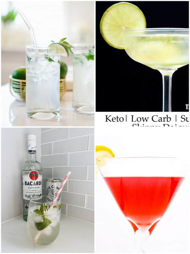 23 Low Sugar Cocktails That'Ll Keep You Sippin' &Amp; Slim
