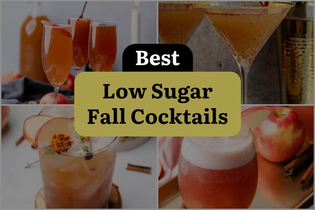 32 Low Sugar Fall Cocktails to Sip on Without the Guilt! DineWithDrinks