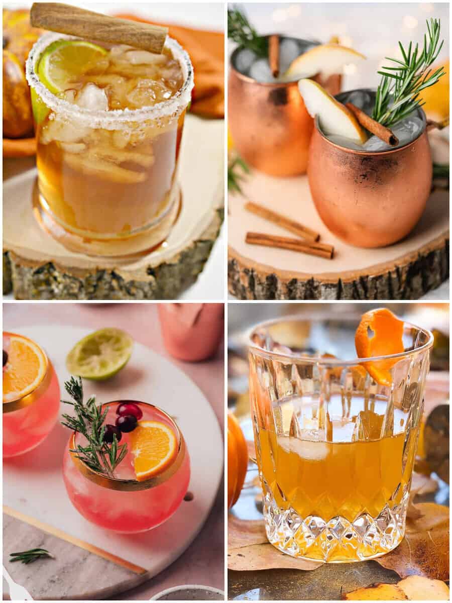 26 Low Sugar Thanksgiving Cocktails to Sip and Savor