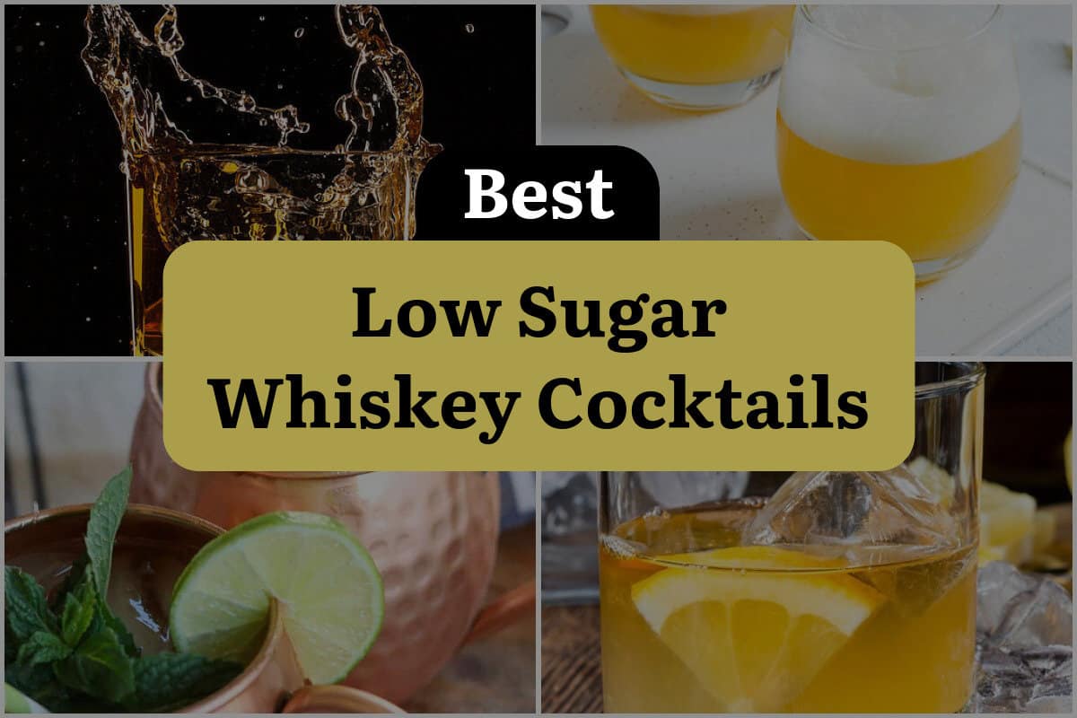 14 Best Low Sugar Whiskey Cocktails