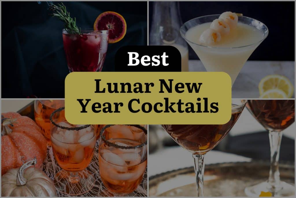 12 Lunar New Year Cocktails To Toast To A Prosperous Year! | DineWithDrinks