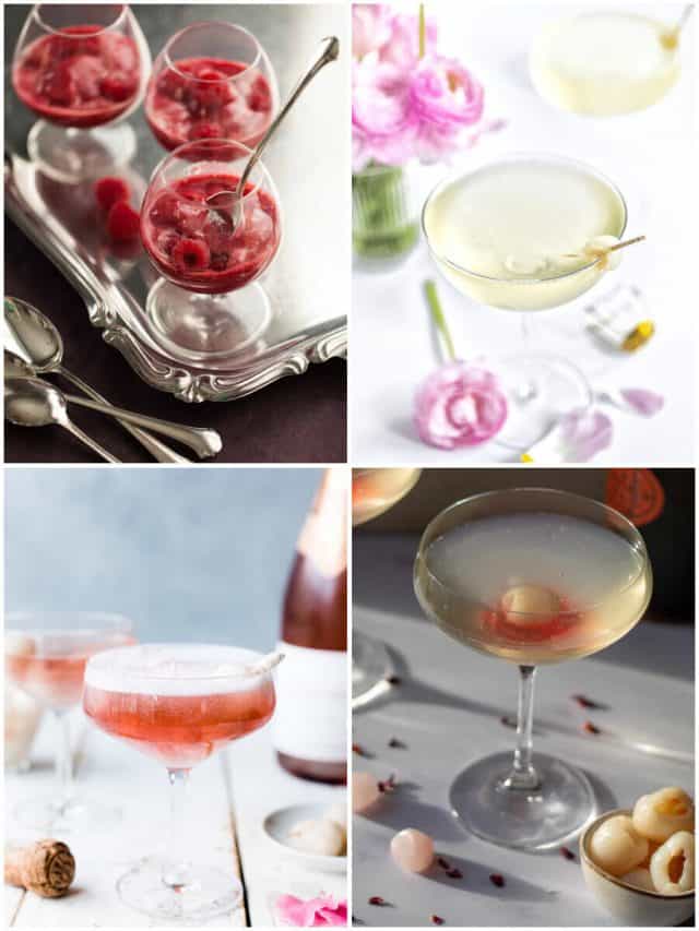 8 Lychee Champagne Cocktails To Sip In Style