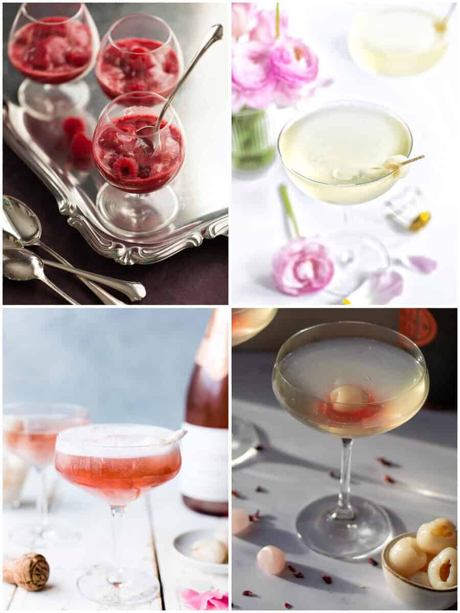 8 Lychee Champagne Cocktails to Sip in Style