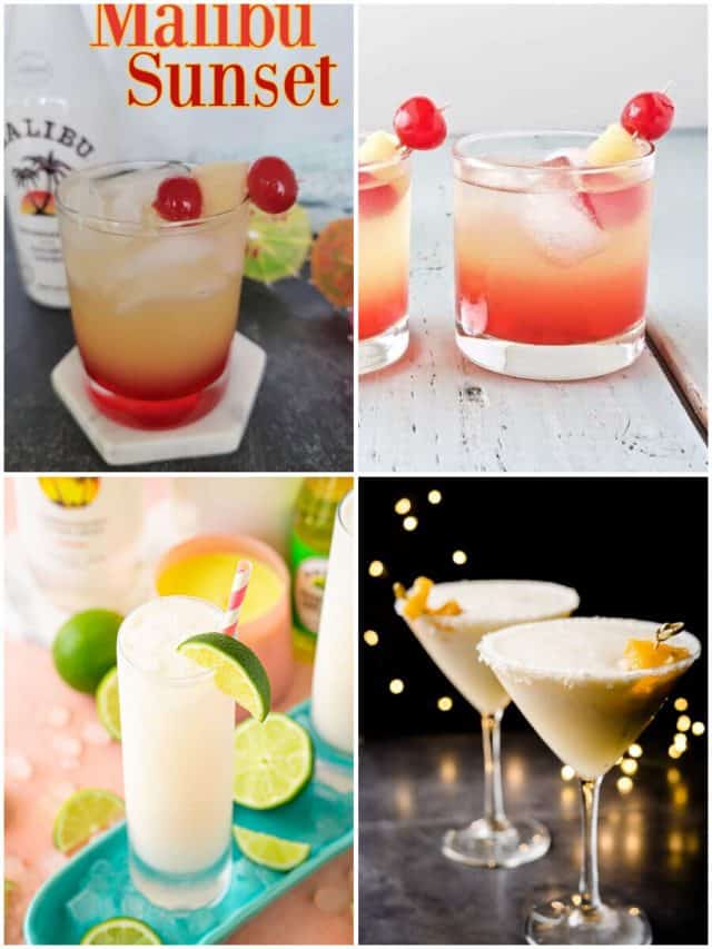 17 Malibu Cocktails To Get Your Tropical Party Started